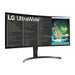 LG 35WN75C-B - LED monitor - curved - 35" - 3440 x 1440 UWQHD @ 100 Hz - VA - 300 cd/m - 2500:1 - HDR10 - 5 ms - 2xHDMI, DisplayPort, USB-C - speakers