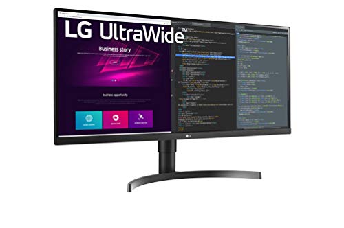 LG 34WN750 - LED monitor - 34" - 3440 x 1440 UWQHD @ 75 Hz - IPS - 300 cd/m - 1000:1 - HDR10 - 5 ms - 2xHDMI, DisplayPort - speakers