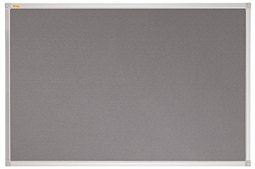 Best Value Franken PT130512 180 x 120 cm X-tra!Line Felt Pin Board - Grey