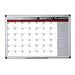 Best Value Bi-Office Month Planner, Magnetic, Aluminium Frame, 90 x 60 cm