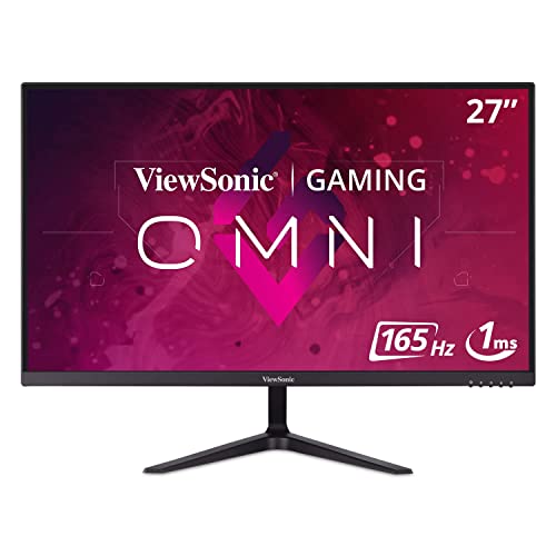 Viewsonic VX2718-P-MHD - LED monitor - 27" (27" viewable) - 1920 x 1080 Full HD (1080p) @ 165 Hz - VA - 250 cd/m? - 4000:1 - 1 ms - 2xHDMI, DisplayPort - speakers