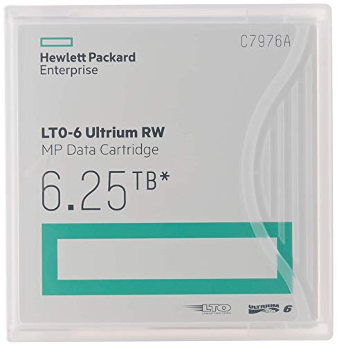 HPE Ultrium RW Data Cartridge - LTO Ultrium 6 6.25 TB - purple - for StoreEver 6250, LTO-6, MSL2024, MSL4048, MSL8096, StoreEver 1/8 G2