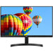 LG 24MK600M - LED monitor - 24" (23.8" viewable) - 1920 x 1080 Full HD (1080p) @ 75 Hz - IPS - 250 cd/m - 1000:1 - 5 ms - 2xHDMI, VGA - matte black