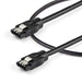 0.3M Round Sata Cable 6Gbs Black