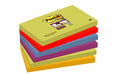 Best Value Post-it 655-6SS-MAR Notes 76 x 127 mm Super Sticky Notes, Marrakesh Colour Collection, (6 pads, 90 sheets per pad)