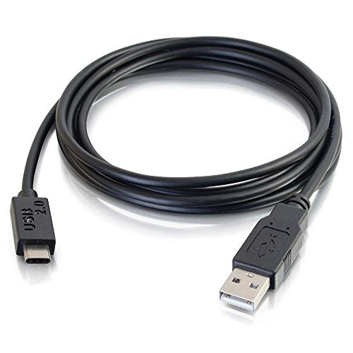 C2G 3m USB 2.0 USB Type C to USB A Cable M/M - USB C Cable Black - USB cable - USB (M) to USB-C (M) - USB 2.0 - 3 m - molded - black