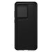 OtterBox Strada Series - Flip cover for mobile phone - leather, polycarbonate - shadow black - for Samsung Galaxy S20 Ultra, S20 Ultra 5G