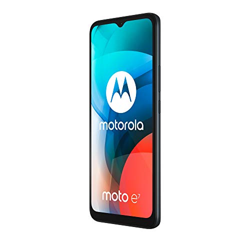 Motorola Moto E7 - Smartphone - dual-SIM - 4G LTE - 32 GB - microSD slot - 6.5" - 1600 x 720 pixels (269 ppi) - IPS - RAM 2 GB (5 MP front camera) - 2x rear cameras - Android - mineral grey