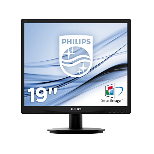 PhilIPS 19S4QAB/00 19", 5.4, S-Line, Black, Texture Finish, w-led, 1280x1024, ADS-IPS, 178/178 Viewing Angle CR:10, 250 cd/m2, 1000:1, 5ms gtg, Headphone out, Speakers, 100x100 VESA, Tilt: -5/+20, VGA / DVI-D, Internal PSU, 3 years Warranty