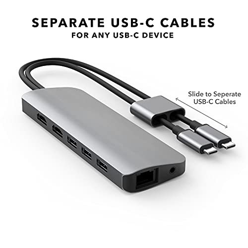 Hyper VIPER 10-in-2 USB-C Hub Grey