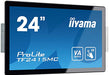 iiyama ProLite TF2415MC-B2 - LED monitor - 23.8" - open frame - touchscreen - 1920 x 1080 Full HD (1080p) @ 60 Hz - VA - 350 cd/m - 3000:1 - 16 ms - HDMI, VGA, DisplayPort - black