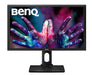 BenQ DesignVue PD2700Q - PD Series - LED monitor - 27" - 2560 x 1440 - IPS - 350 cd/m - 1000:1 - 4 ms - HDMI, DisplayPort, Mini DisplayPort - speakers - black