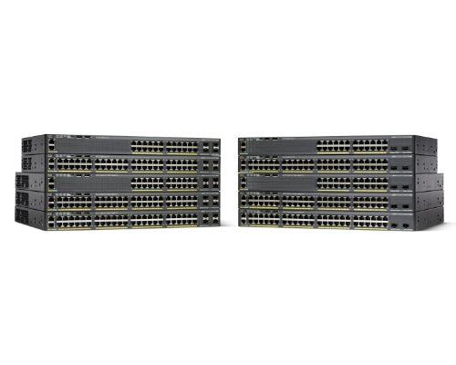 Cisco Catalyst 2960X-24TD-L - Switch - Managed - 24 x 10/100/1000 + 2 x SFP+ - desktop, rack-mountable