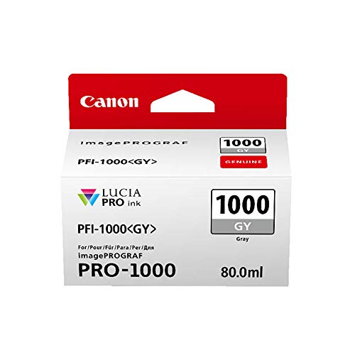 Canon PFI-1000 GY - 80 ml - grey - original - ink tank - for imagePROGRAF PRO-1000