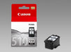 Canon PG-510 - 2970B008 - 1 x Black - Blister -Ink tank - For PIXMA MP230,MP237,MP252,MP258,MP270,MP280,MP282,MP499,MX350,MX360,MX410,MX420