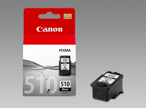 Canon PG-510 - 2970B008 - 1 x Black - Blister -Ink tank - For PIXMA MP230,MP237,MP252,MP258,MP270,MP280,MP282,MP499,MX350,MX360,MX410,MX420