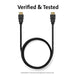 Kensington High Speed HDMI Cable with Ethernet, 6ft - High Speed HDMI with Ethernet cable - HDMI male to HDMI male - 1.83 m - black - 4K support