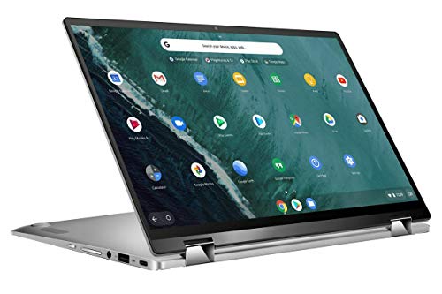 ASUS Chromebook Flip C434TA AI0109 - Flip design - Core i5 8200Y / 1.3 GHz - Chrome OS - 8 GB RAM - 64 GB eMMC - 14" touchscreen 1920 x 1080 (Full HD) - UHD Graphics 615 - 802.11ac - spangle silver