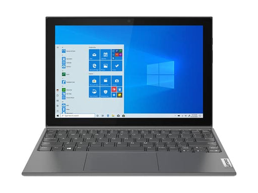 Lenovo IdeaPad Duet 3 10IGL5-LTE 82HK - Tablet - with detachable keyboard - Celeron N4020 / 1.1 GHz - Win 10 Pro 64-bit - 4 GB RAM - 64 GB eMMC - 10.3" IPS touchscreen 1920 x 1200 - UHD Graphics 600 - Wi-Fi 5, Bluetooth - 4G - graphite grey - kbd: English