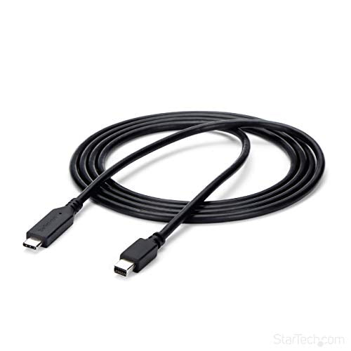 StarTech 6 ft USB-C to Mini DisplayPort Cable - Black