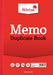 Best Value Silvine Duplicate Memo Book - Numbered 1-100 with index sheet (297 x 210mm) [Pack of 6]