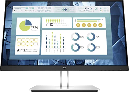 HP E22 G4 - E-Series - LED monitor - 22" (21.5" viewable) - 1920 x 1080 Full HD (1080p) @ 60 Hz - IPS - 250 cd/m? - 1000:1 - 5 ms - HDMI, VGA, DisplayPort - black