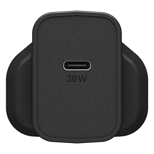 OtterBox Wall Charger - Power adapter - 30 Watt - 3 A - PD 3.0 (USB-C) - black shimmer