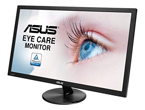 ASUS VP247HAE - LED monitor - 23.6" - 1920 x 1080 Full HD (1080p) - VA - 250 cd/m - 3000:1 - 5 ms - HDMI, VGA - black