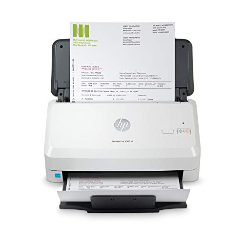 HP Scanjet Pro 3000 s4 Sheet-feed - Document scanner - CMOS / CIS - Duplex - 216 x 3100 mm - 600 dpi x 600 dpi - up to 40 ppm (mono) - ADF (50 sheets) - up to 4000 scans per day - USB 3.0