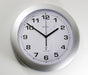 Best Value Acctim 'Cadiz' Silver Radio Controlled Wall Clock