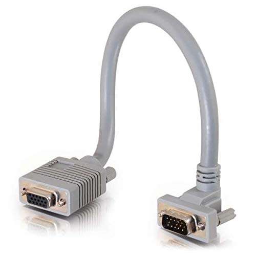 C2G Premium SXGA 90 Up Angled - VGA extension cable - HD-15 (VGA) (M) to HD-15 (VGA) (F) - 3 m - 90 connector