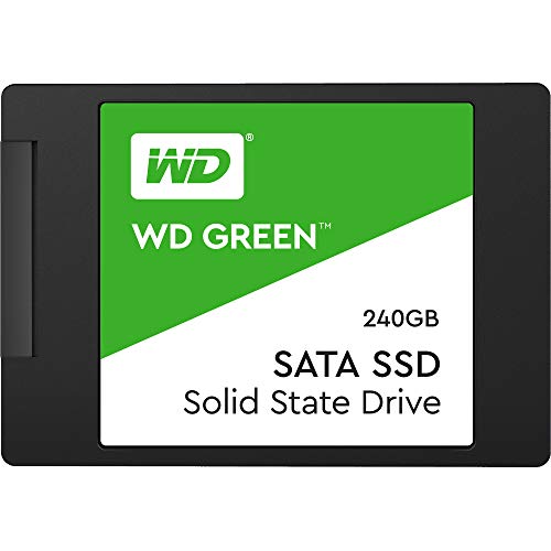 WD Green SSD WDS240G2G0A - Solid state drive - 240 GB - internal - 2.5" - SATA 6Gb/s