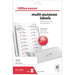 Best Value OD 99.1 x 33.9 mm Multi-Purpose Labels with Round Corners (Pack of 40 Sheets) - White