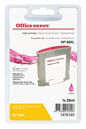 Best Value Compatible HP C9392AE HFC Magenta No 88 Ink Cartridge