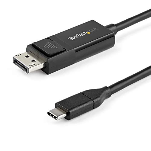 StarTech 1m USB C to 4K 60Hz DisplayPort Bidirectional Cable