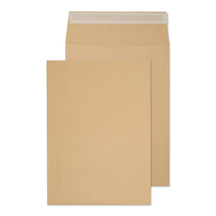 Best Value Blake Purely Packaging 406 x 305 x 30 mm 140 gsm Gusset Pocket Peel & Seal Envelopes (33301) Manilla - Pack of 125