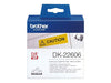 Brother DK-22606 - Yellow - Roll (6.2 cm x 15.2 m) film - for Brother QL-1050, 1060, 500, 550, 560, 570, 580, 600, 650, 700, 710, 720, 820