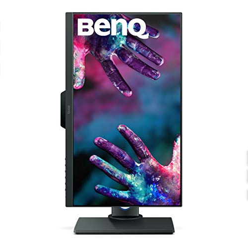 BenQ DesignVue PD2500Q - PD Series - LED monitor - 25" - 2560 x 1440 WQHD - IPS - 350 cd/m - 1000:1 - 4 ms - HDMI, DisplayPort, Mini DisplayPort - speakers - grey