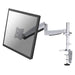 NewStar Full Motion Desk Mount (clamp) for 10-30" Monitor Screen, Height Adjustable (gas spring) - Silver - Desk mount for LCD / plasma panel (adjustable arm) - silver - screen size: 10"-30"