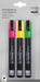 Best Value Sigel GL182 Chalk Marker 50, chisel tip 1-5 mm, Pink/Green/Yellow