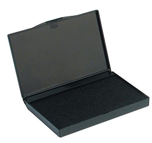 Stamp Pad 158X90Mm Black Lrg            