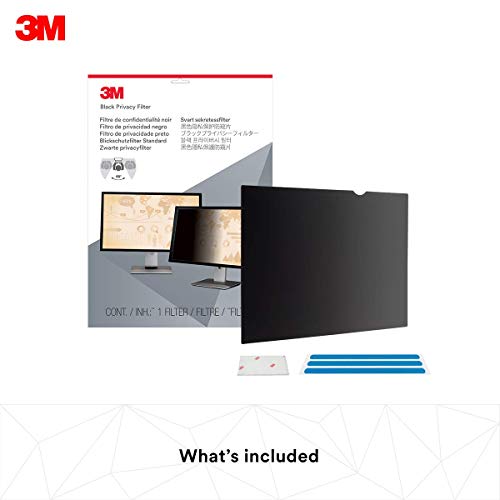 3M PF19.0W 19.0" Widescreen (16:10) Desktop Monitor Privacy Filter Frameless 98044054124