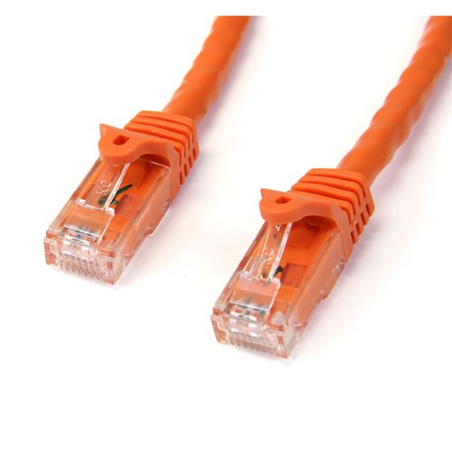 100Ft Orange Snagless Cat6 Utp Cable