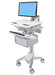 Ergotron StyleView Cart with LCD Arm, 1 Tall Drawer - Cart - for LCD display / PC equipment - plastic, aluminium, zinc-plated steel - screen size: up to 24"