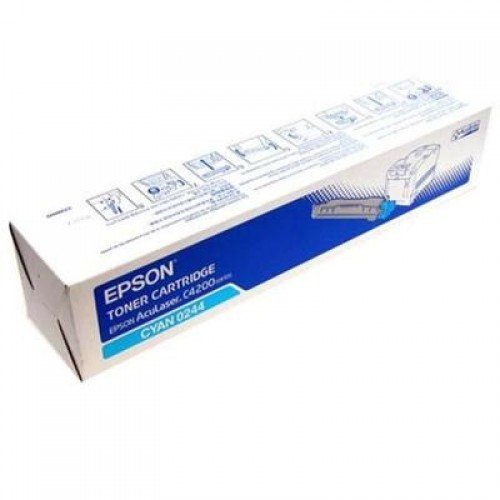 Epson - Cyan - original - toner cartridge - for AcuLaser C4200, C4200DNPC5-256, C4200DTNPC5-256