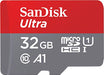 32GB Ultra A1 120MBs MicroSDXC and AD