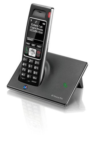 Best Value BT Diverse 7410 Plus Single DECT Phone, Black