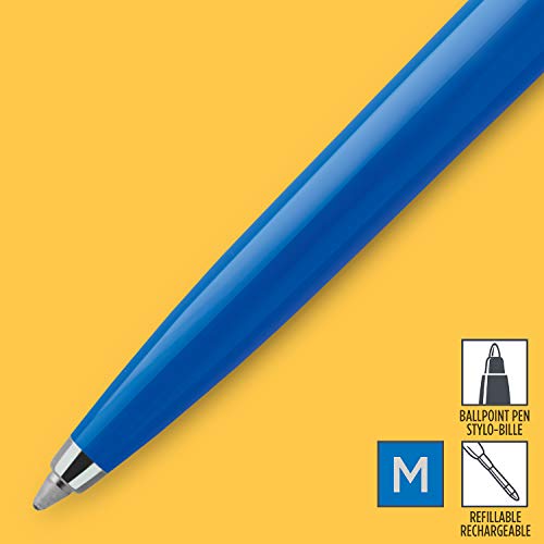 Parker Jotter Originals Ballpoint Pen, '90s Retro Blue Finish, Medium Point, Blue Ink, 1 Count