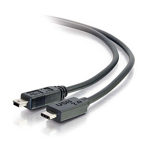 C2G 4m USB 2.0 USB Type C to USB Mini B Cable M/M - USB C Cable Black - USB cable - mini-USB Type B (M) to USB-C (M) - USB 2.0 - 4 m - black