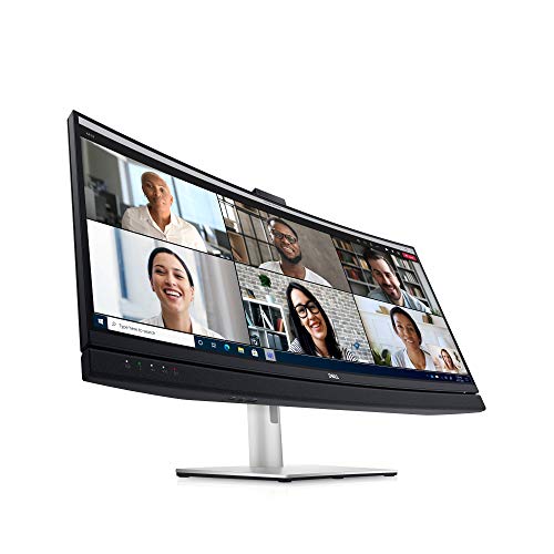 Dell C3422WE - LED monitor - curved - 34.14" (34.14" viewable) - 3440 x 1440 UWQHD @ 60 Hz - IPS - 300 cd/m - 1000:1 - 5 ms - HDMI, DisplayPort, USB-C - speakers - with 3 years Advanced Exchange Basic Warranty